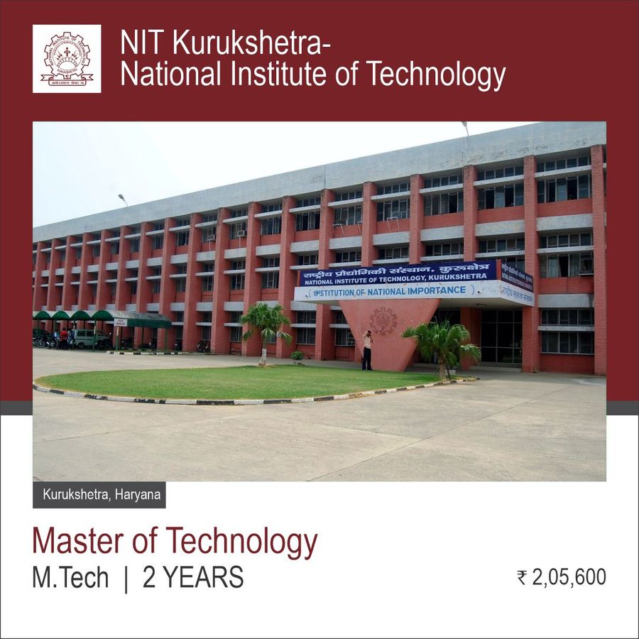 Master of Technology at National Institute of Technology - Rourkela, Orissa - Other